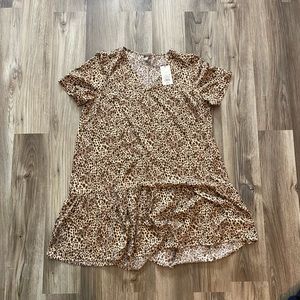 Leopard/ Cheetah dress